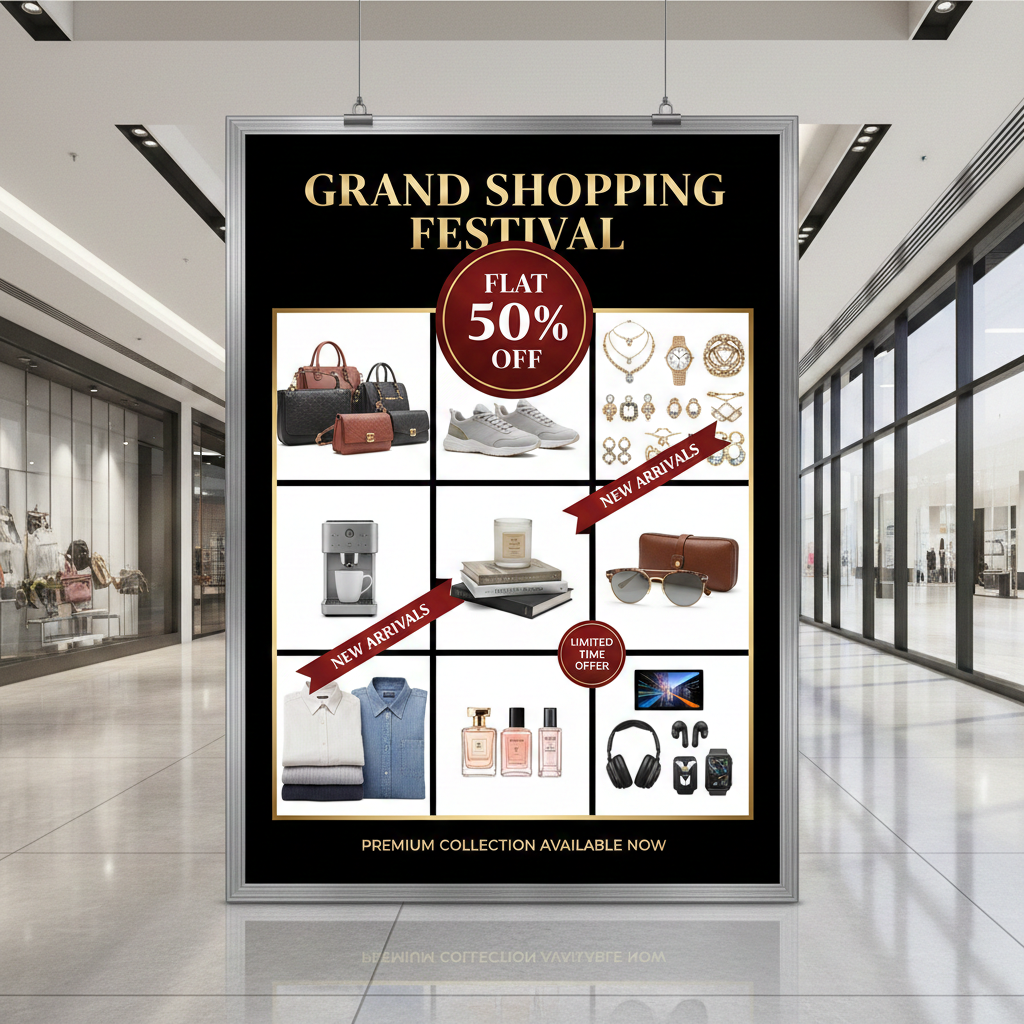 Creative Banner/Poster design with vibrant colors and typography